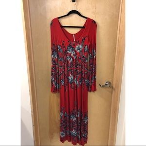 Free People Midnight Garden Maxi Dress